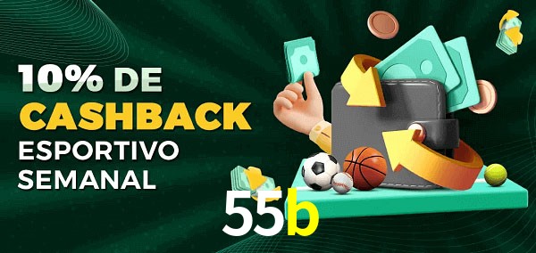 10% de bônus de cashback na 55b